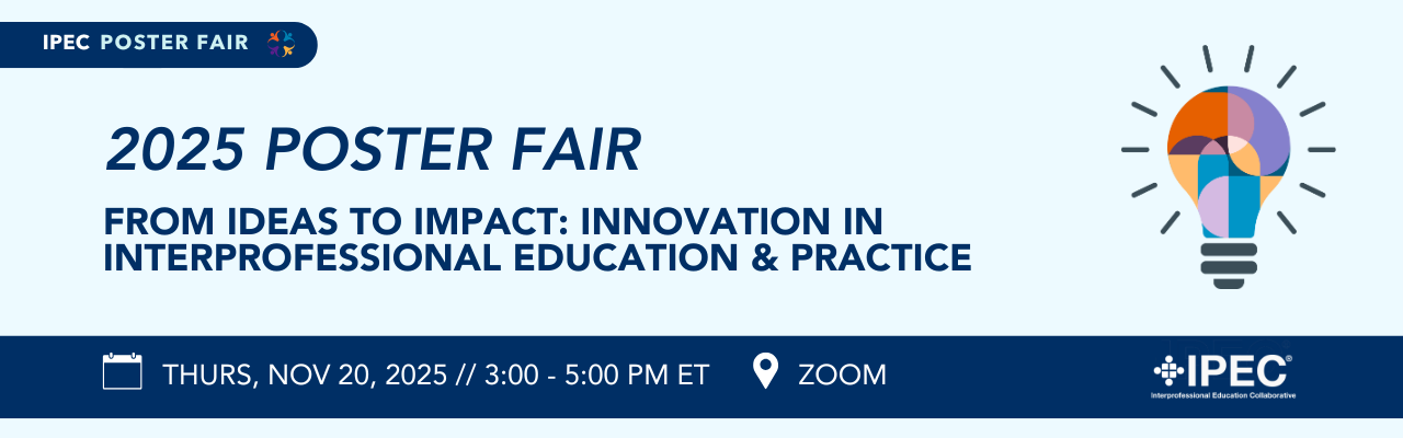 Event Banner for 2025 IPEC Poster Fair